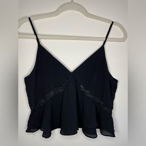 Black Vera and Lucy Top - Size s - Lace, Flattering, tank top, comfortable